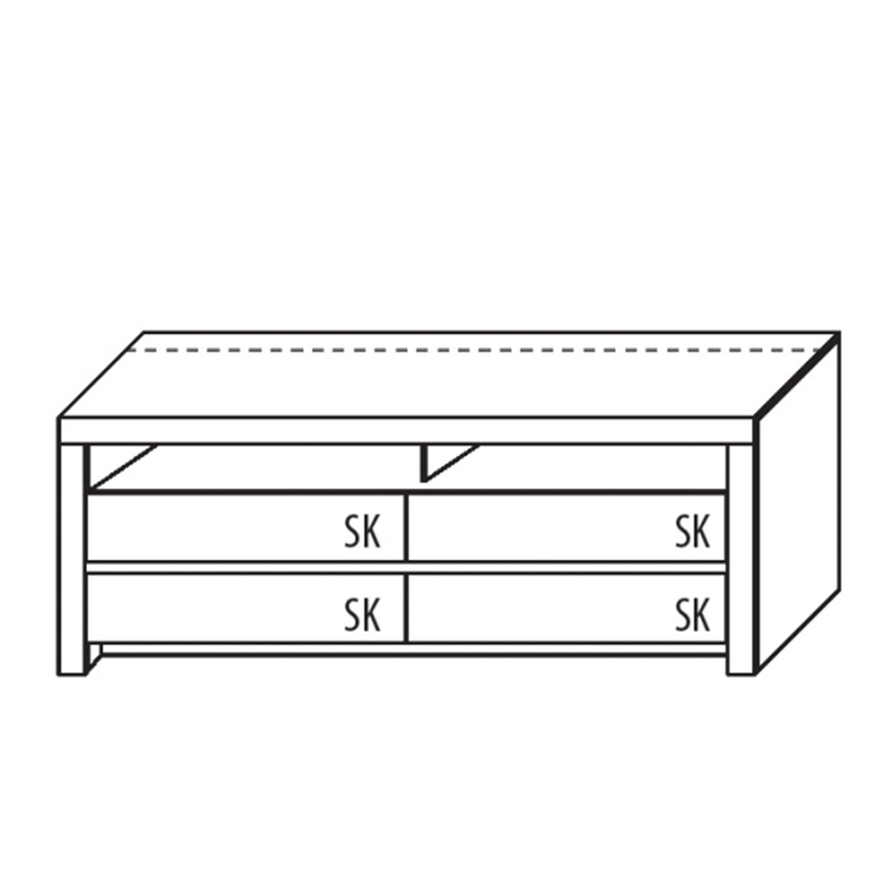 Wöstmann SOLEO3000 - Medienelement Kernbuche Type 1751