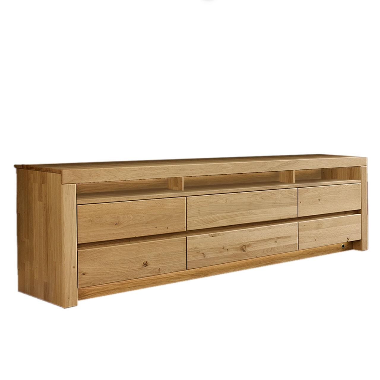 Soleo-3000-Medienschrank-1151-frei-Wildeiche SOLEO 3000 - Medienelement Type 1151 in Wildeiche mit viel Stauraum.