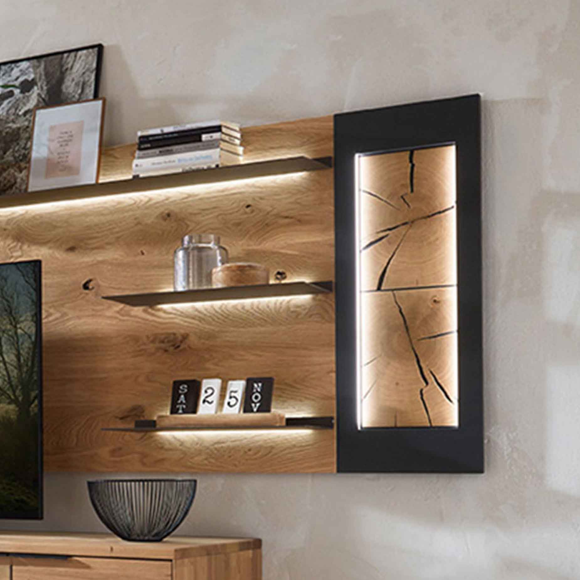 WM 1910 - LED Ambiente Beleuchtung - Paneelregal 825B