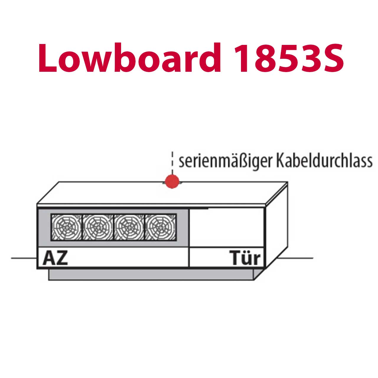 Wöstmann WM 1910 - Lowboard 1853S & 1854S