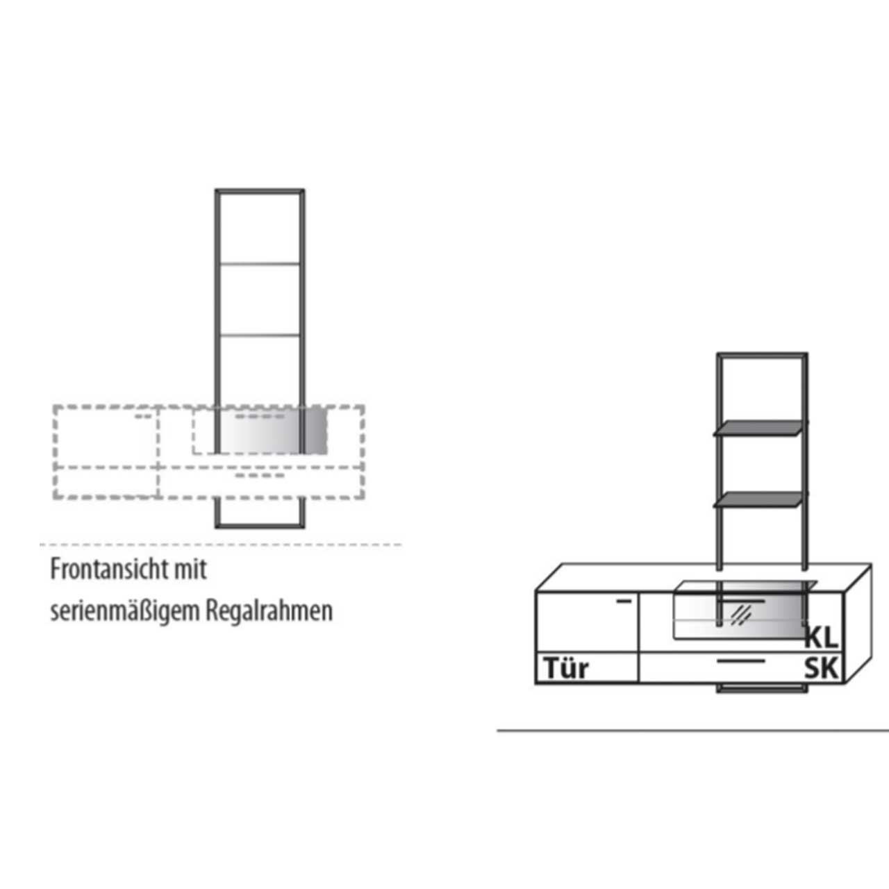 Wöstmann WM 1880 - Hängelowboard TYPE 15633 & 15634