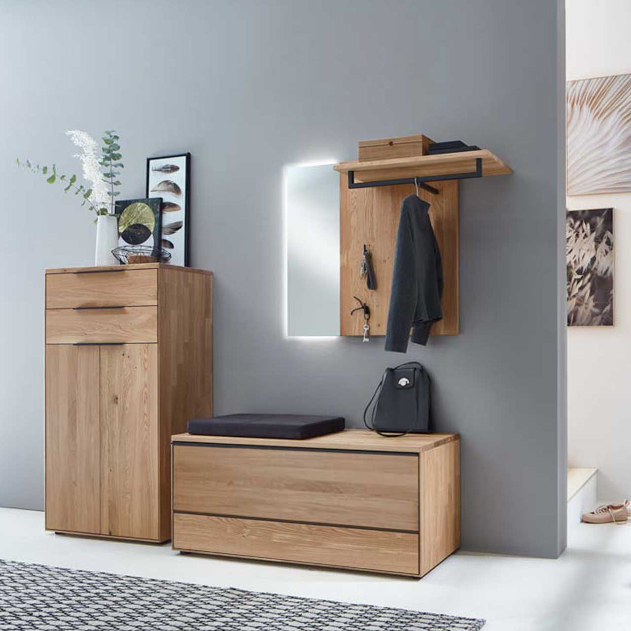 WM1910-Garderobe-Kobi-0001-1 Wöstmann WM 1910 3-teilige Garderobe Kombination 0001