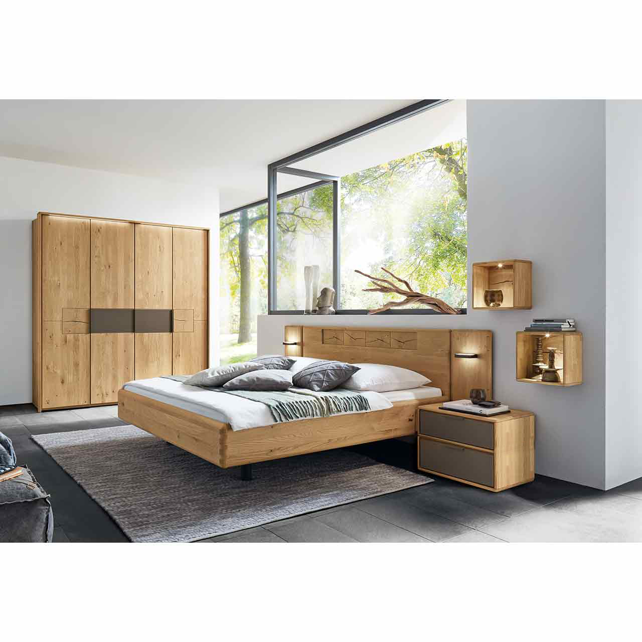 WSM 1600 - Schlafzimmer in Wildeiche 1003