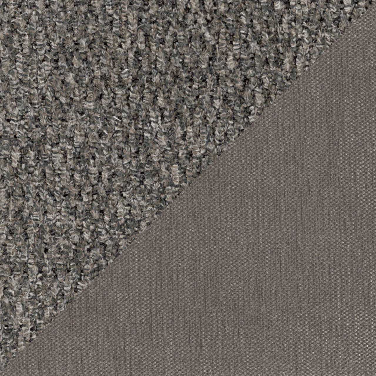 Wöstmann - Stoffkollektion 74002 Etna charcoal grey / Vesuvio morel