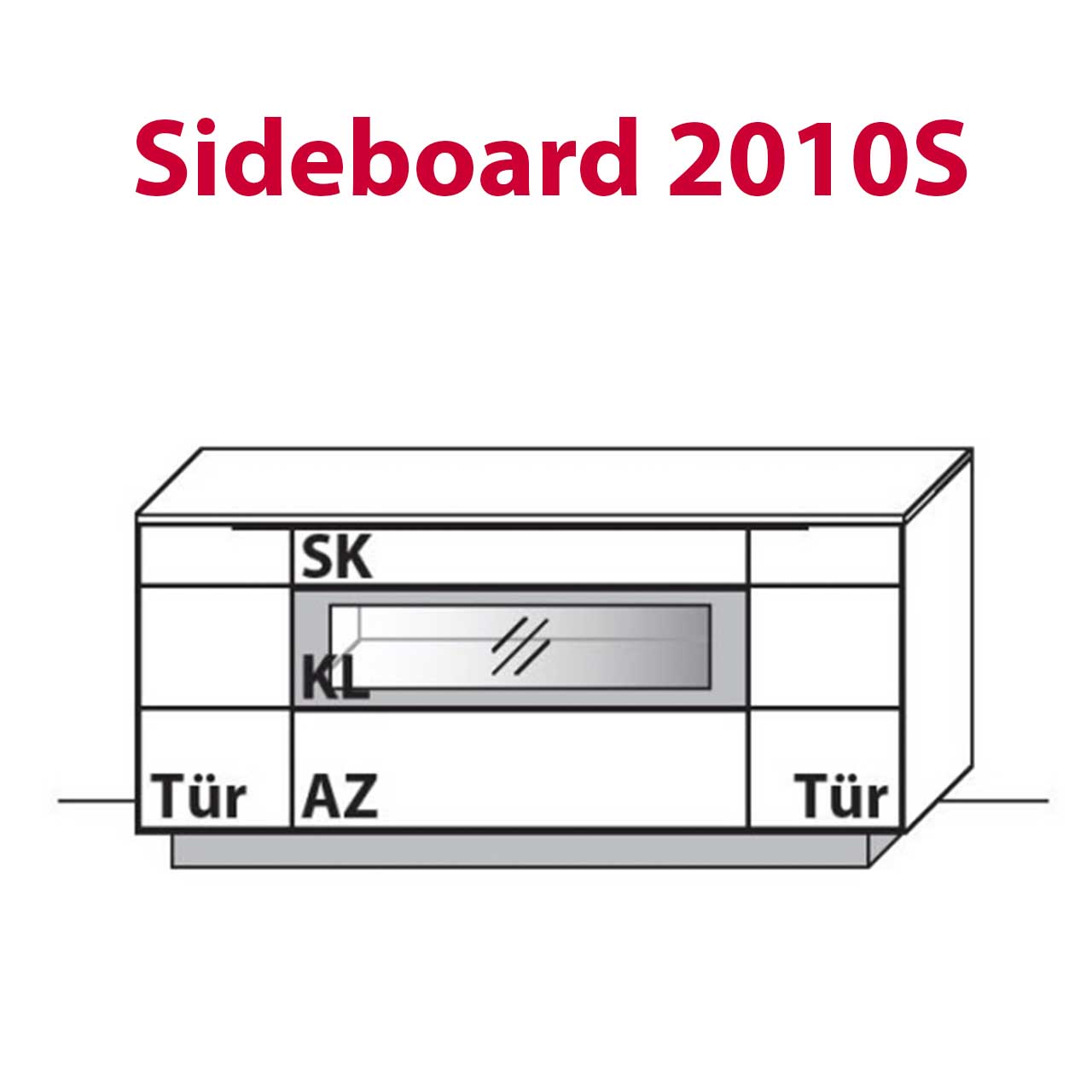 Wöstmann WM 1910 - Sideboard 2010S